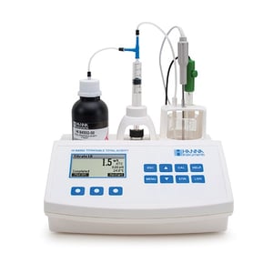 Mini-Titrator for Measuring Titratable Acidity in Wine - HI84502