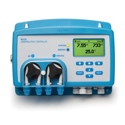 Hanna Instrument swimming pool & spa controller. bl121